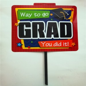 Grad reklám a gyermek ünnepi dekoráció és a szórakoztató Essentials Yard Sign számára