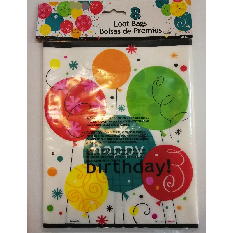Ajándékcsomagok Gyermek Szülinapi Parti Díszítés Gyerekek Műanyag Cukorka Dessert Loot Bag